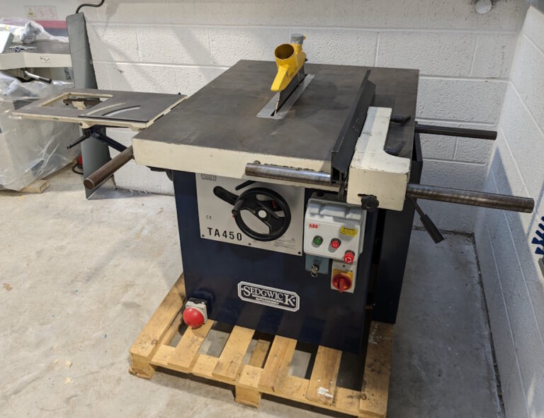 Used Sedgwick TA450 Saw Bench